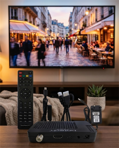 HD Uydu Receiver USB Medya Oynatıcı Özellikli Çok Dilli Menü Destekli