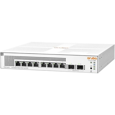 HPE ARUBA ION 1930 JL681A 8 PORT GIGABIT POE + 2XSFP UPLINK YÖNETİLEBİLİR 124W POE SWITCH