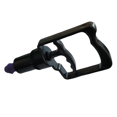 Hacamat Pompa 4 Parmak Siyah