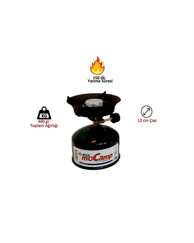 Hafif ve Kompakt Tasarımlı Taşınabilir Kamp Ocağı – Ergonomik Kullanım