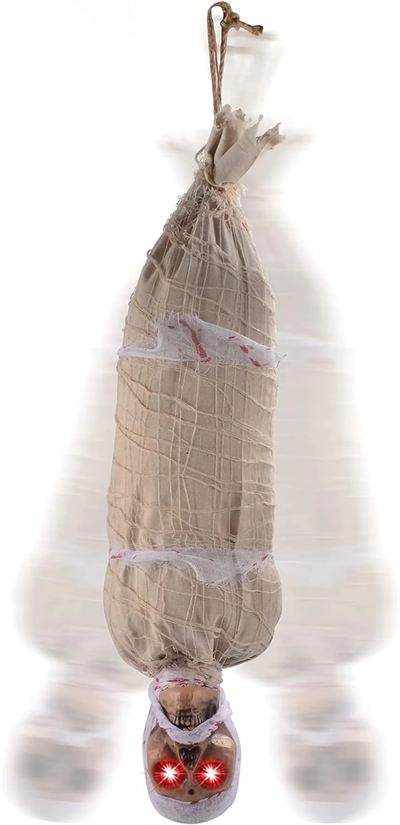 Halloween Sensörlü Işıklı Hareketli Mumya