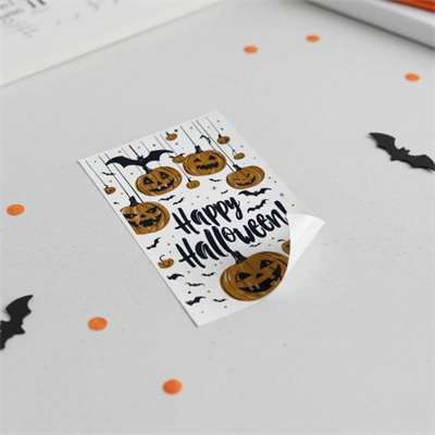 Halloween Temalı Balkabaklı Duvar Sticker Seti