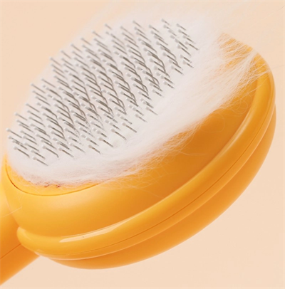 Hamburger Şekilli Otomatik Temizlenen Evcil Hayvan Tarağı