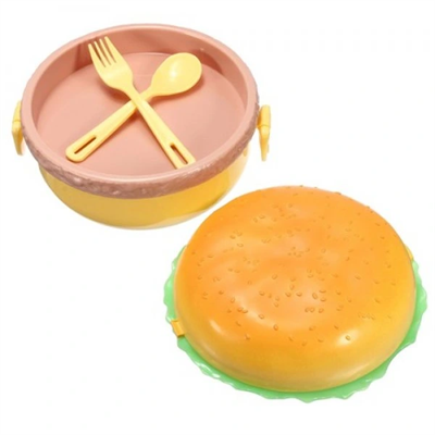 Hamburger Tasarımlı Beslenme Kabı