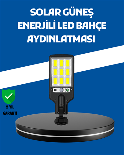 Hareket Algılamalı Dış Mekan Lamba Konforlu Aydınlatma