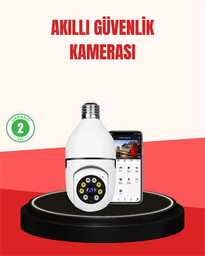 Hareket Algılamalı Kablosuz Akıllı Ev Güvenlik Kamerası