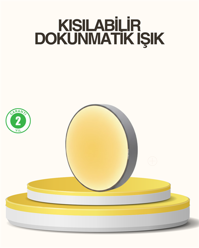 Hareket Algılayan LED Gece Lambası Mıknatıslı Duvar Montajlı