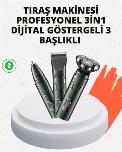 Hareket Halinde Kullanıma Uygun Tıraş Makinesi