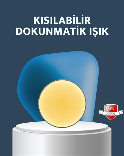 Hareket Sensörlü USB Şarjlı LED Gece Lambası Enerji Tasarruflu