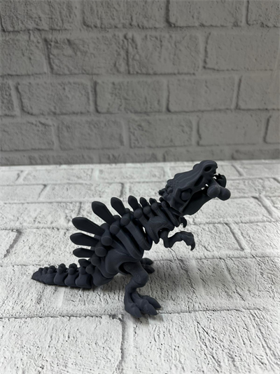 Hareketli Dinazor Figürü Dekoratif Oyuncak – Siyah Tasarım