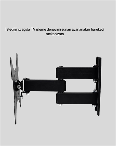 Hareketli TV Duvar Askı Aparatı 22–49 İnç Uyumlu