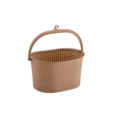 Hasır Görünümlü Mandal Sepeti