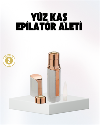 Hassas Ciltler İçin Yüz Epilatörü – Kaş ve Bıyık