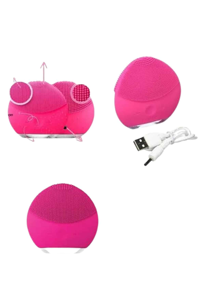 Hassas Ciltlere Özel Titreşimli Yüz Temizleme ve Masaj Aleti