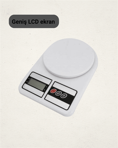 Hassas Ölçüm İçin Dijital Mutfak Tartısı – 10 Kg Kapasiteli