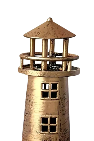 Hediyelik Kum Saati Retro Dekoratif Deniz Feneri Kum Saati