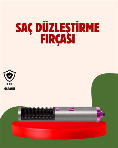 Hızlı Kurutma ve Şekillendirme İçin Saç Fırçası
