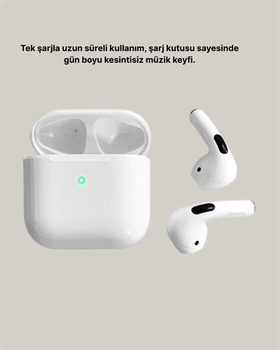 Hızlı Şarj Destekli 2. Nesil Bluetooth 5.0 Ergonomik Kulaklık