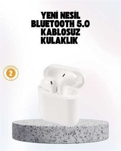 Hızlı Şarj Destekli 2. Nesil Bluetooth 5.0 Ergonomik Kulaklık