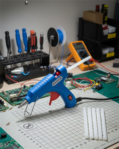 Hobi ve Tamirat İçin 20W Silikon Tabancası 7.5 mm Uyumlu 5 Adet Hediye Silikon