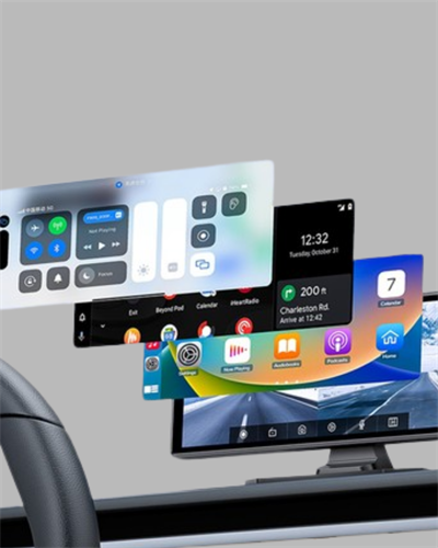 Honda Civic, Jazz, HR-V, CR-V, Nissan Qashqai, Micra, Juke,Uyumlu Kablosuz CarPlay & Android Auto Multimedya – Geri Görüş Kameralı