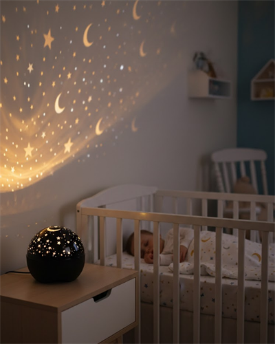 Hoparlörlü Yıldız Projektör Oda Lambası