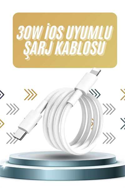 IOS Tüm Serilerle Uyumlu 30W Hızlı Şarj Aleti 11 12 13 14/Pro Max Mini Plus