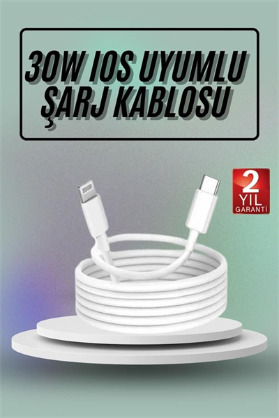 İOS Uyumlu 8 X Xs Xr 11 12 13 14/Pro Max Mini Plus Şarj Kablosu