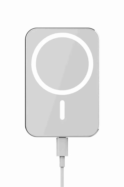 İOS Uyumlu Magsafe Kablosuz 15w Şarj Powerbank Magesafe