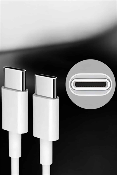 İOS Uyumlu Type-C Girişli Hızlı Şarj 15/15 Pro Max Adaptör ve Kablosu