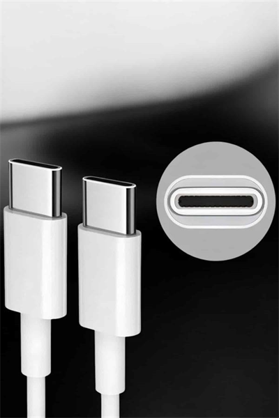 İOS Uyumlu Type-C Girişli Hızlı Şarj 15/15 Pro Max Adaptör ve Kablosu