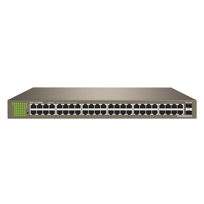 IP-COM IP-G1050F 48 PORT GIGABIT + 2X1GB SFP PORT RACKMOUNT SWITCH