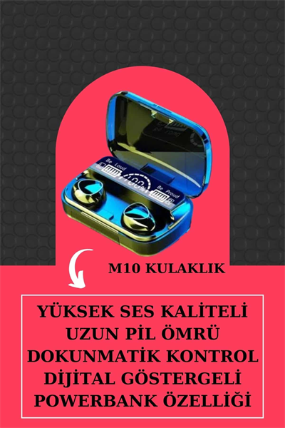 İkili Set Akıllı Saat Ve Bluetooth Kulaklık Kablosuz Uzun Pil Ömrü Spor Modları