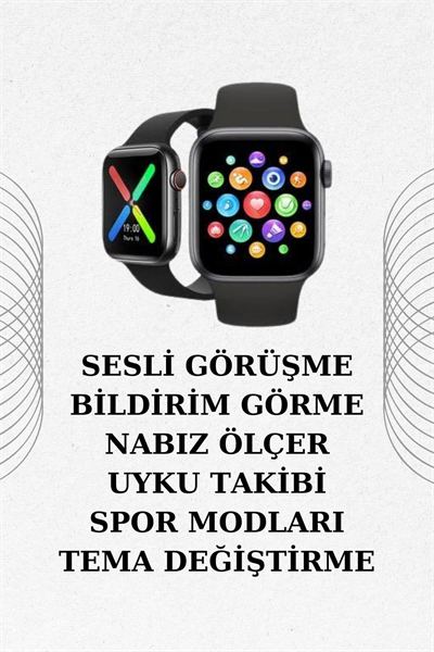 İkili Set Dev Kampanya Ucuz Kulaklık Ucuz Akıllı Saat Gürültü Önleyici Uzun Pil Ömrü