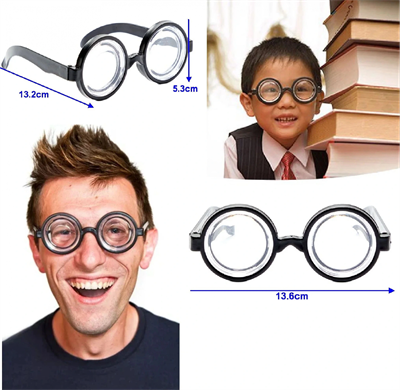 İnek Öğrenci Şaka Gözlüğü