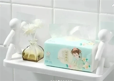 İnsan Figürlü Yapışkanlı Çok Amaçlı Duvar Rafı