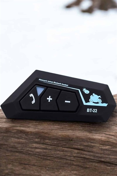 İnterkom Intercom Kask Kulaklık Bt22 Bluetooth Motosiklet Kulaklık 5.0 Bluetooth