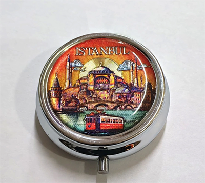 İstanbul Temalı İlaç Kutusu - Model 1