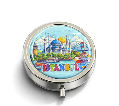 İstanbul Temalı İlaç Kutusu - Model 7