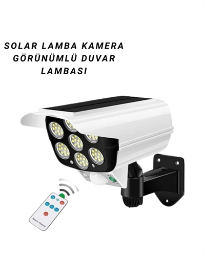 KAMERA GÖRÜNÜMLÜ BAHÇE LAMBA