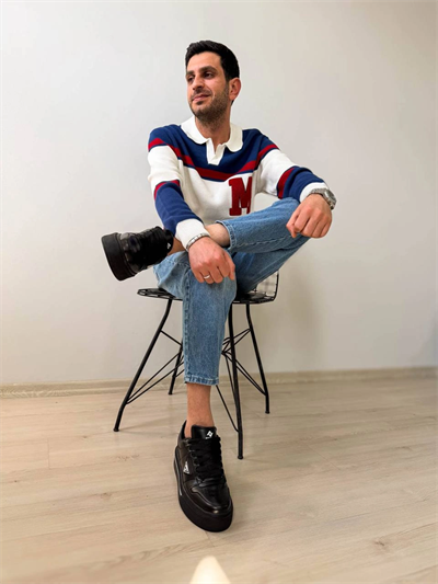 KB-04 Kuback Kömür Cilt Günlük Erkek Ayakkabı