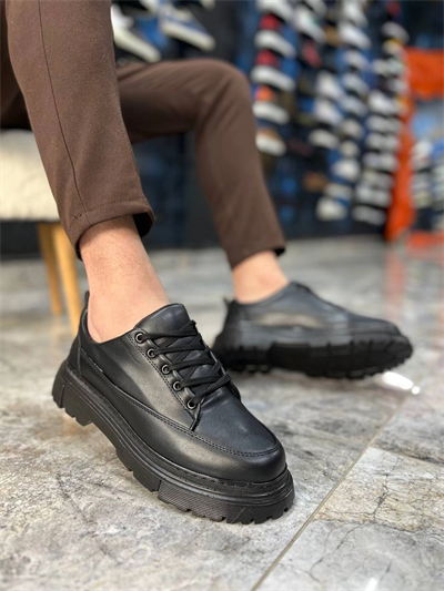 KB-702 Kuback Kömür Cilt Günlük Erkek Ayakkabı