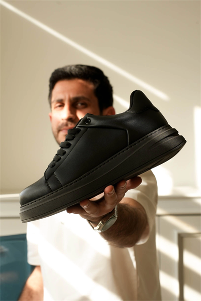 KB-B2 Kuback Kömür Cilt Günlük Erkek Ayakkabı