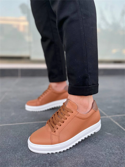 KB-DX2 Kuback Taba Deri Günlük Erkek Ayakkabı