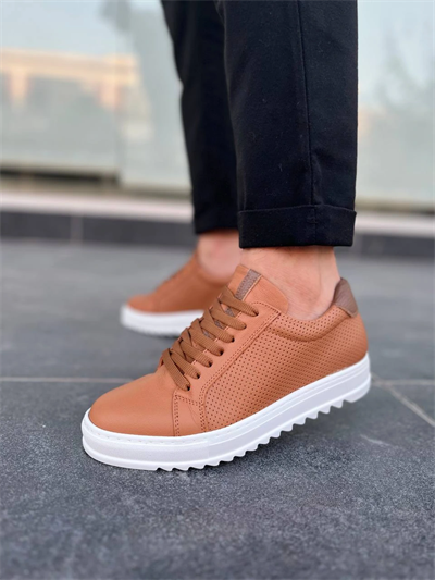 KB-DX2 Kuback Taba Deri Günlük Erkek Ayakkabı