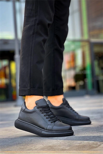 KB-DX46 Kuback Kömür Deri  Günlük Erkek Ayakkabı