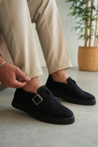 KB-KX1 Kuback Lacivert Kürklü Günlük Erkek Ayakkabı