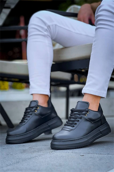 KB-X20 Kuback Kömür Cilt  Günlük Erkek Ayakkabı