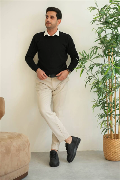 KB-X516 Kuback Kömür Cilt Günlük Erkek Ayakkabı