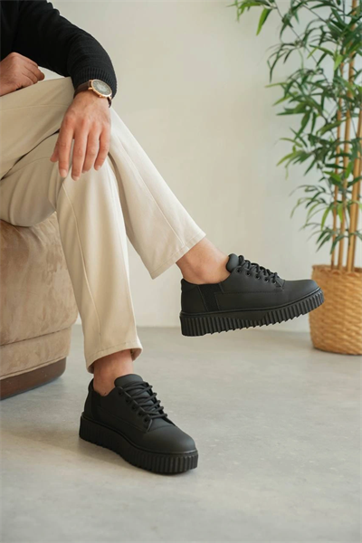 KB-X516 Kuback Kömür Cilt Günlük Erkek Ayakkabı